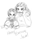Happy Birthday from Janet and Sweetie