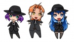 Anime Central Mascot Chibi Group