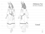 Ottilenne Character Sheet Camp Clothes - Inks